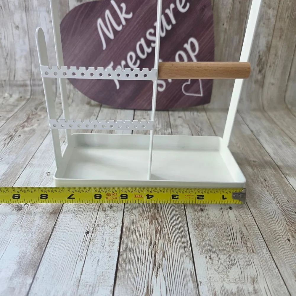 White Jewelry Organizer